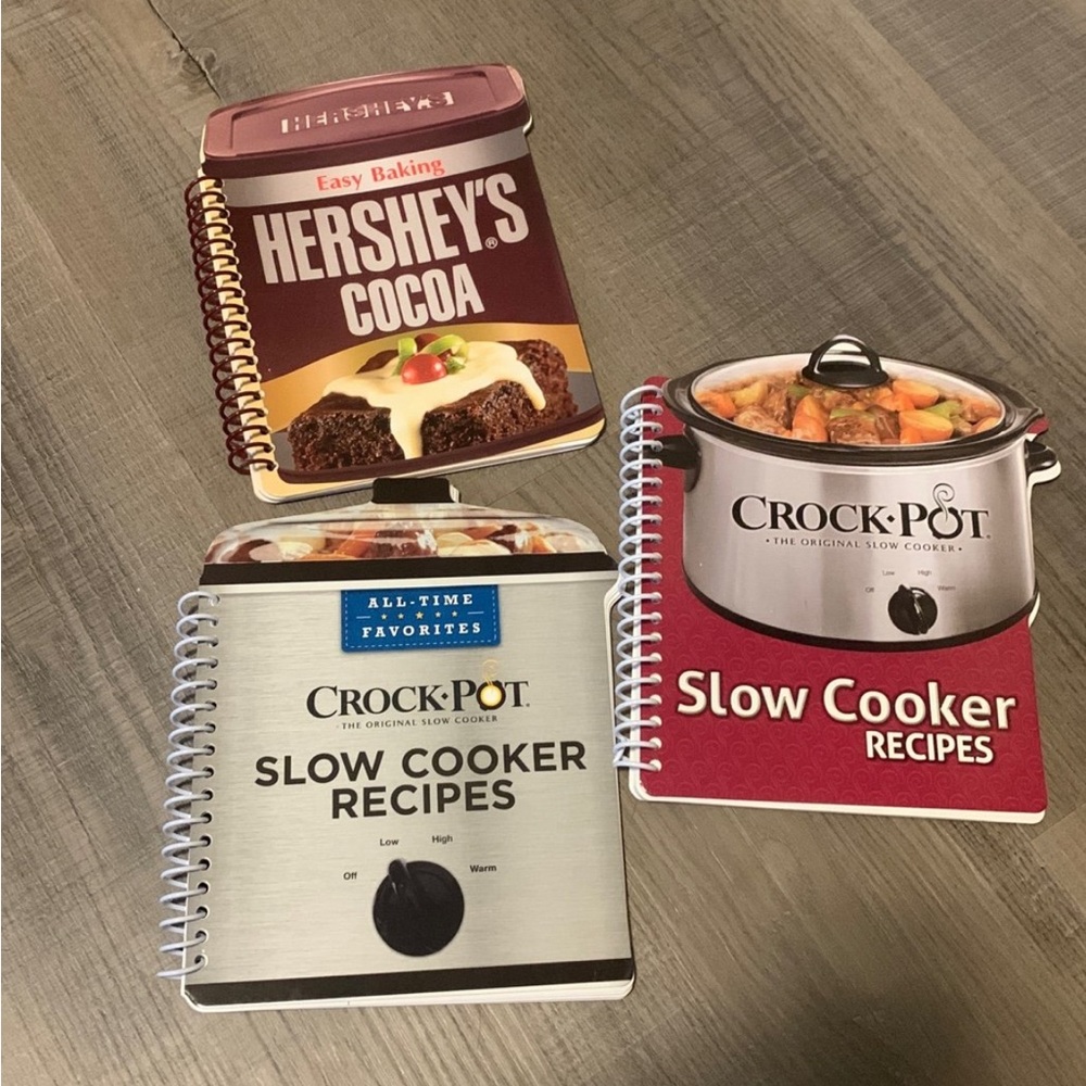 Crock Pot & Dessert Cookbook Bundle (3)